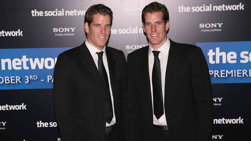 Братья-близнецы Кэмерон и Тайлер Уинклвоссы - первые биткоин-миллиардеры
