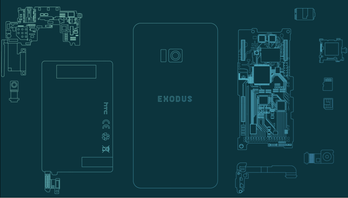 блокчейн-смартфон от HTC, Exodus